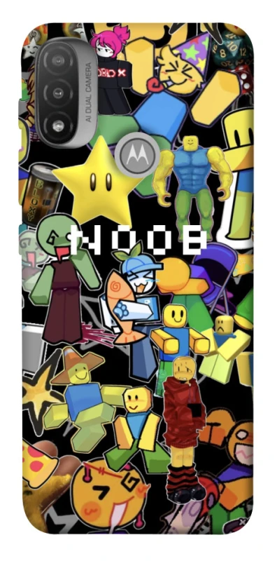 Чохол на Motorola Moto E20 Roblox Noob фото 1 з 1