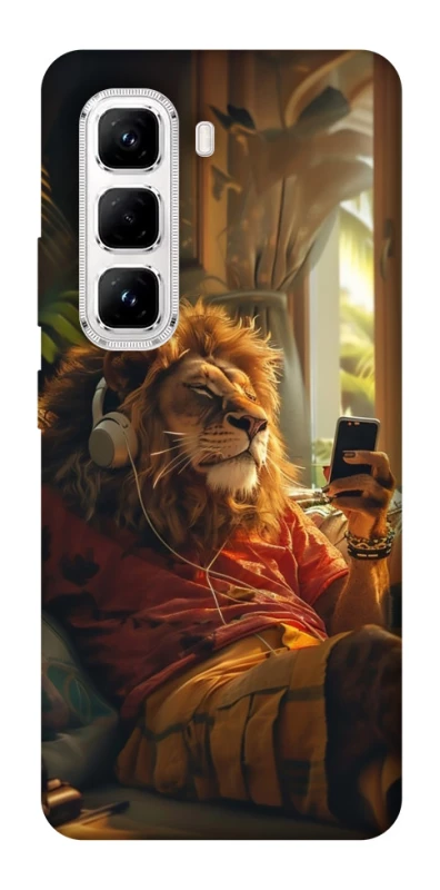 Чехол на Infinix Hot 50 Pro Лев v2 фото 1 из 1