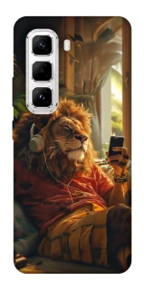 Чехол на Infinix Hot 50 Pro Лев v2 фото 1 из 1