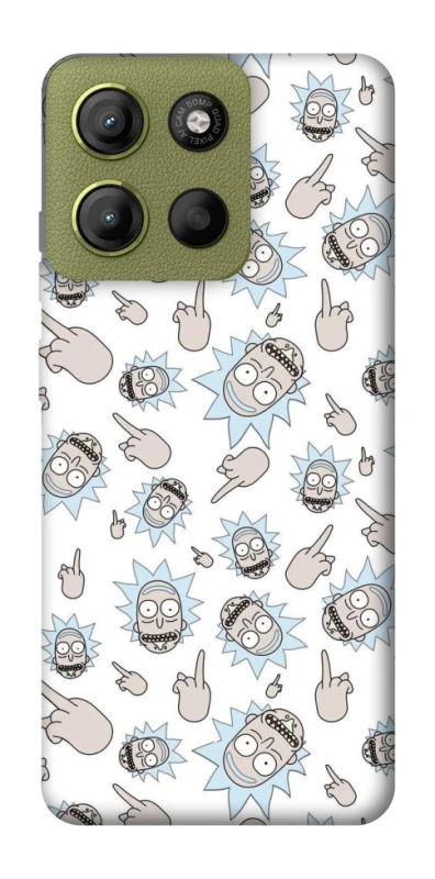 Чехол на Motorola Moto G15 4G Rick and Morty style фото 1 из 1