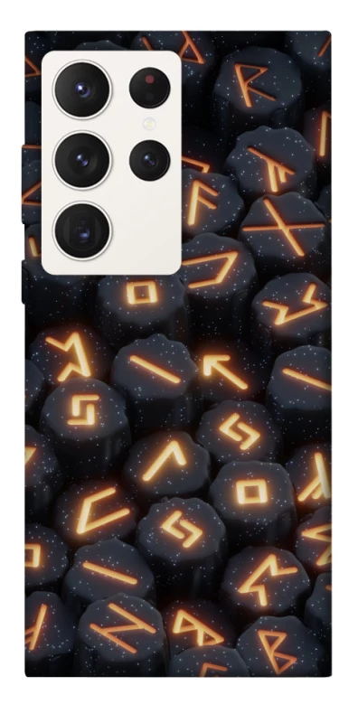 Чехол на Samsung Galaxy S23 Ultra Огненые руны фото 1 из 1