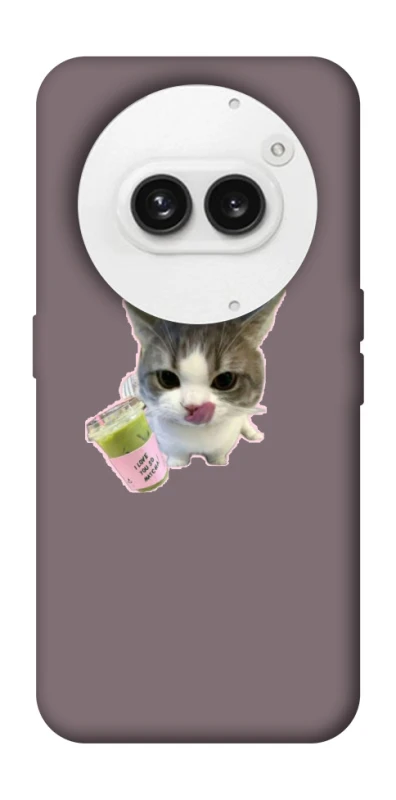 Чохол на Nothing Phone (2a) cat matcha фото 1 з 1