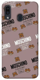Чохол на Samsung Galaxy A20 / A30 Moschino фото 1 з 1
