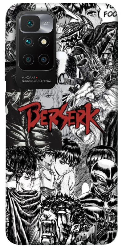 Чохол на Xiaomi Redmi 10 Berserk Collage фото 1 з 1