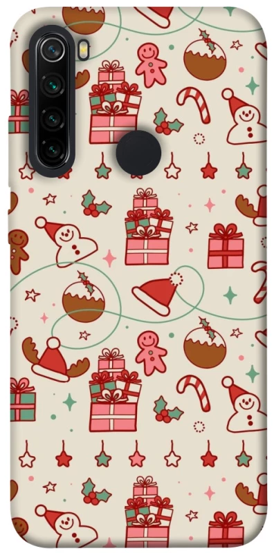 Чохол на Xiaomi Redmi Note 8 Новорічний v14 фото 1 з 1