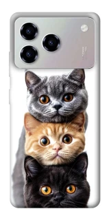 Чохол на ZTE Blade A76 Гарні котики фото 1 з 1