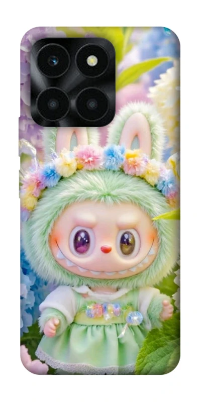 Чохол на Huawei Honor X6a Labubu & Flowers ver.2 фото 1 з 1