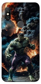 Чехол на Xiaomi Redmi Note 6 Pro Hulk v2 фото 1 из 1