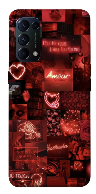 Чохол на Oppo Reno 5 4G Love collage ver.6 фото 1 з 1