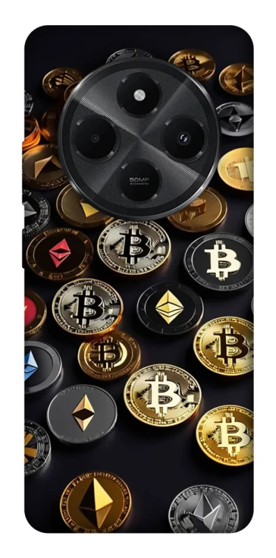 Чехол на Xiaomi Poco C75 Many coins фото 1 из 1