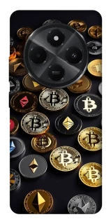 Чехол на Xiaomi Redmi A4 Many coins фото 1 из 1