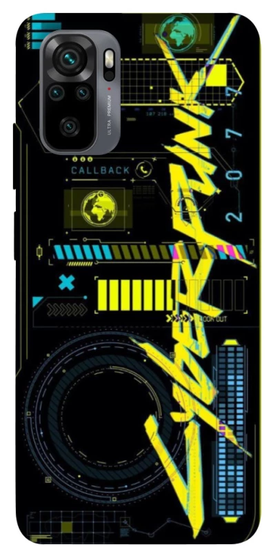 Чехол на Xiaomi Redmi Note 10 / Note 10s Cyberpunk фото 1 из 1