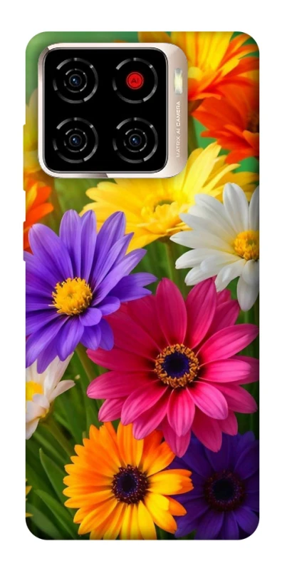Чехол на ZTE Blade A56 Flowers v32 фото 1 из 1