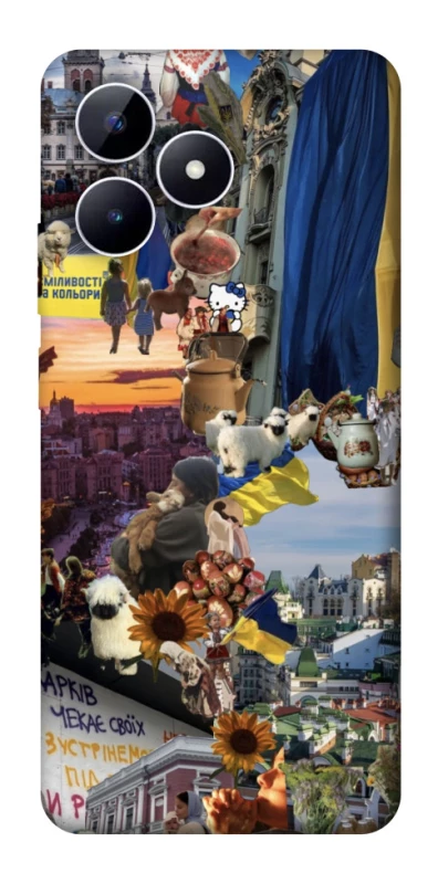 Чехол на Realme Note 50 5G Ukraine style ver.2 фото 1 из 1