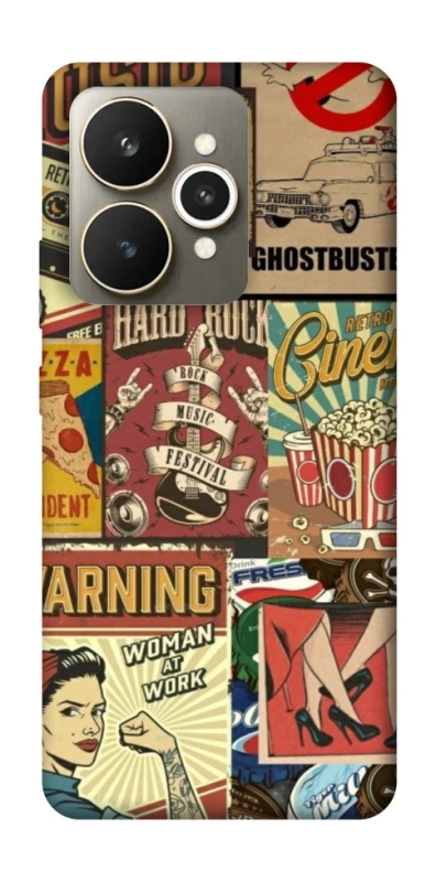 Чохол на Realme 15 Retro collage ver.2 фото 1 з 1