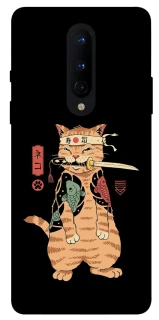 Чохол на OnePlus 8 Кіт-самурай фото 1 з 1