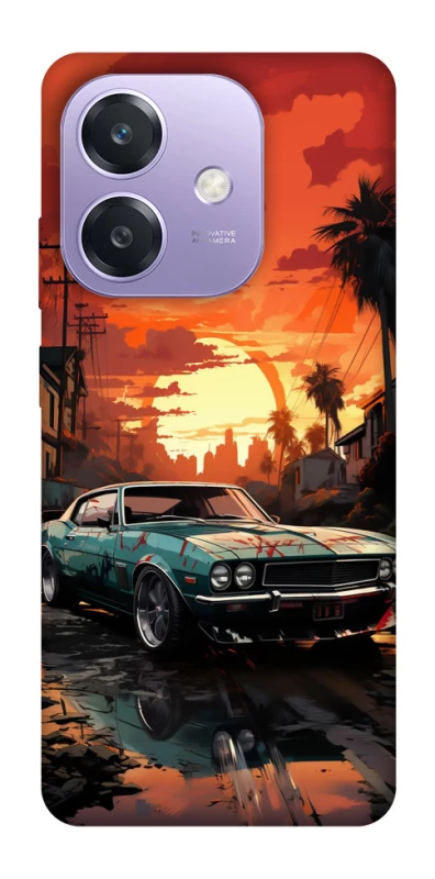 Чохол на Oppo A3 4G Car at sunset фото 1 з 1