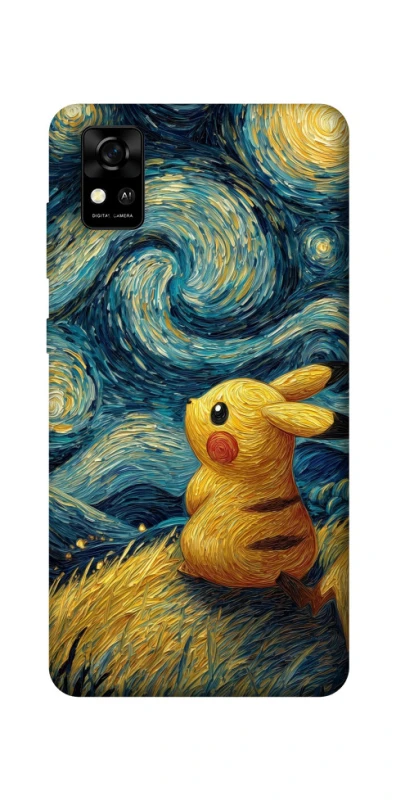 Чохол на ZTE Blade A31 Pikachu and Van Gogh фото 1 з 1