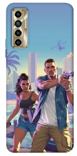Чехол на TECNO Camon 17P GTA фото 1 из 1