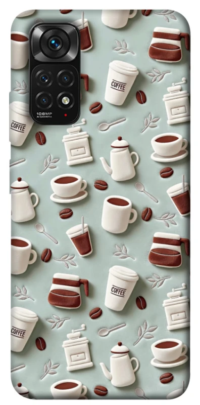 Чехол на Xiaomi Redmi Note 11 (Global) / Note 11S Your Coffee ver.2 фото 1 из 1