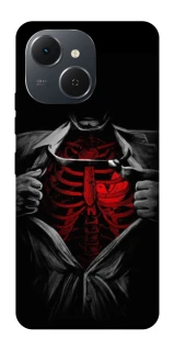 Чохол на TECNO Spark 40C Skeleton Heart фото 1 з 1
