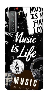 Чехол на Huawei Nova 7 SE Music is Life фото 1 из 1