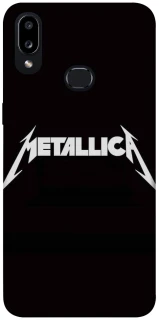 Чехол на Samsung Galaxy A10s Metallica logo фото 1 Чехол на Samsung Galaxy A10s Metallica logo фото 1 из 1