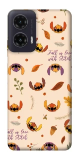 Чохол на Motorola Moto G35 Fall in love with Stitch фото 1 з 1
