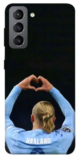 Чехол на Samsung Galaxy S21 FE Erling Haaland V2 фото 1 из 1