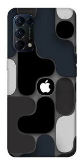 Чехол на Oppo Reno 5 4G Apple logo ver.8 фото 1 из 1