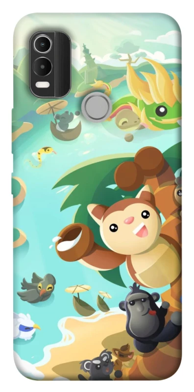 Чехол на Nokia C21 Plus Adopt Me Tropical Adventure фото 1 из 1