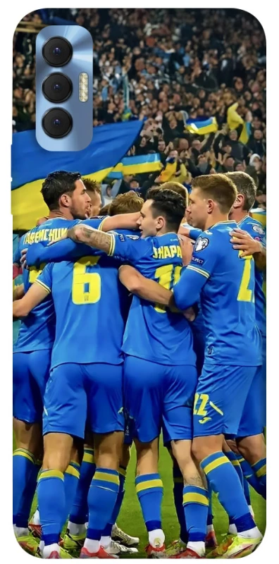 Чехол на TECNO Spark 8P Сборная Украины v3 фото 1 из 1