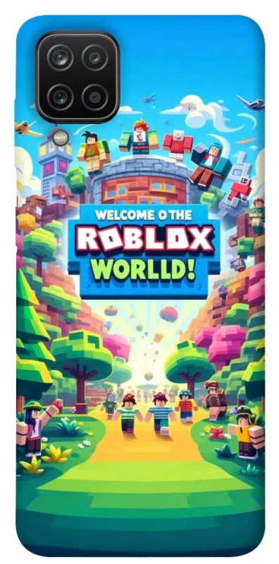 Чохол на Samsung Galaxy A12 Roblox World фото 1 з 1