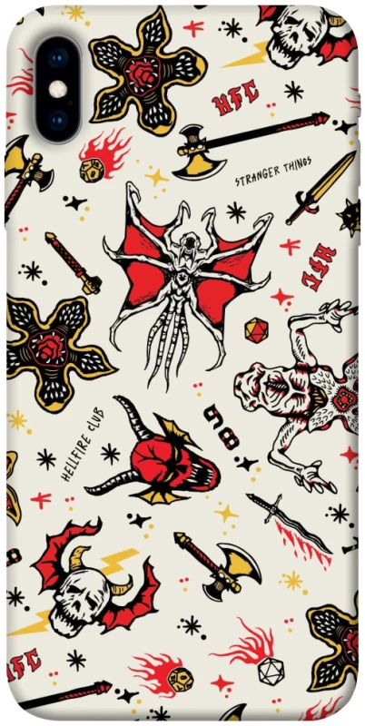 Чохол на Apple iPhone X (5.8") Stranger Things ver.2 фото 1 з 1