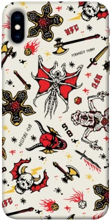 Чохол на Apple iPhone X (5.8") Stranger Things ver.2 фото 1 з 1