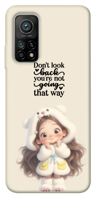 Чохол на Xiaomi Mi 10T Don't look back фото 1 з 1
