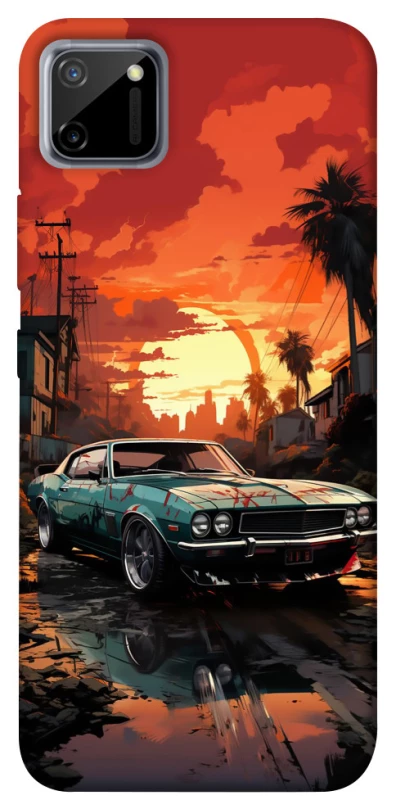 Чохол на Realme C11 Car at sunset фото 1 з 1