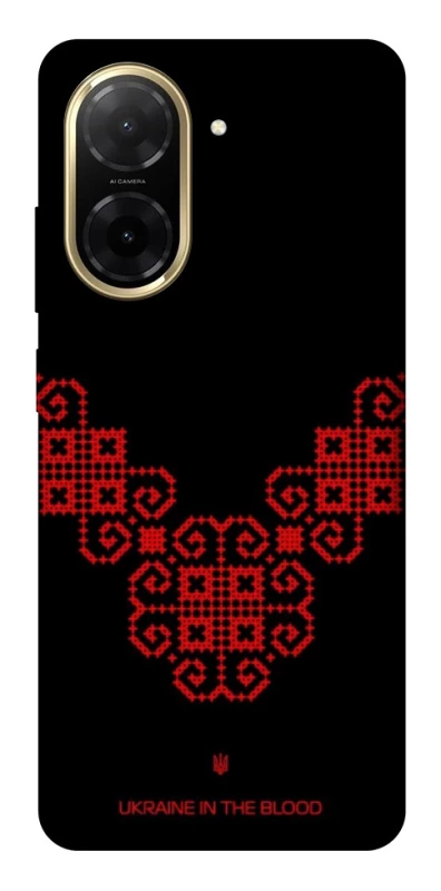 Чохол на Xiaomi Redmi A5 (Europe version) Чорно-червона вишиванка фото 1 з 1