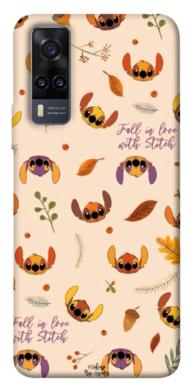 Чехол на Vivo Y31 Fall in love with Stitch фото 1 Чехол на Vivo Y31 Fall in love with Stitch фото 1 из 1
