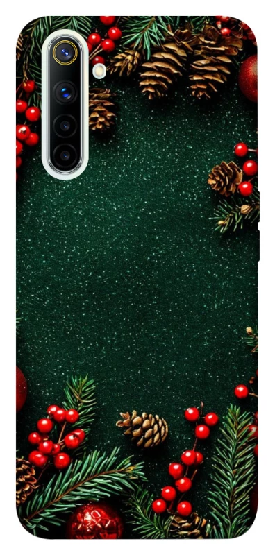 Чехол на Realme 6 Новогодний v30 фото 1 из 1