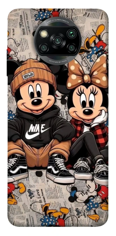 Чехол на Xiaomi Poco X3 NFC / Poco X3 Pro Miki & Mini фото 1 из 1