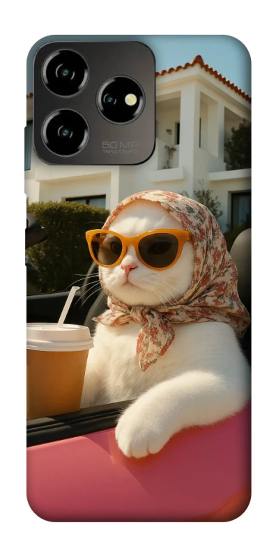 Чохол на ZTE Blade V50 Design 4G Stylish Cat Cruise фото 1 з 1