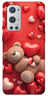 Чохол на OnePlus 9 Pro bear in hearts фото 1 з 1