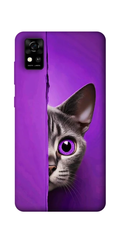 Чохол на ZTE Blade A31 Кіт-підглядач фото 1 з 1