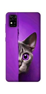 Чохол на ZTE Blade A31 Кіт-підглядач фото 1 з 1