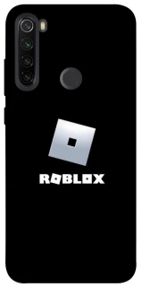 Чехол на Xiaomi Redmi Note 8T Roblox logo black фото 1 из 1