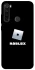 Чехол на Xiaomi Redmi Note 8T Roblox logo black фото 1 из 1