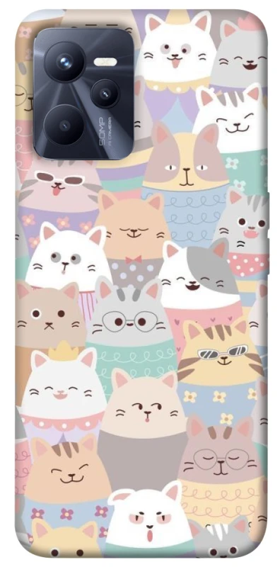 Чохол на Realme C35 Funny Kittens ver.2 фото 1 з 1