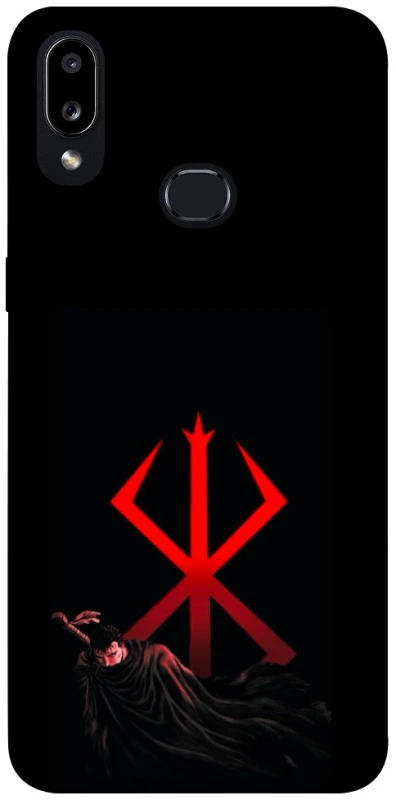 Чохол на Samsung Galaxy A10s Berserk Red Logo фото 1 з 1