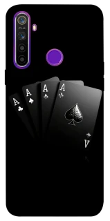 Чехол на Realme 5 Black Cards фото 1 из 1